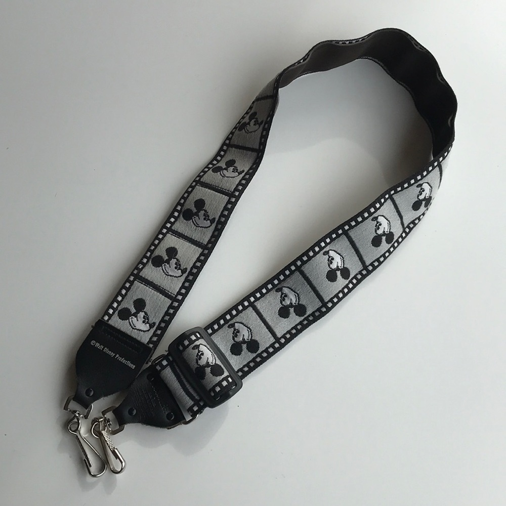 Bobby Lee camera strap Mickey Mouse filmstrip